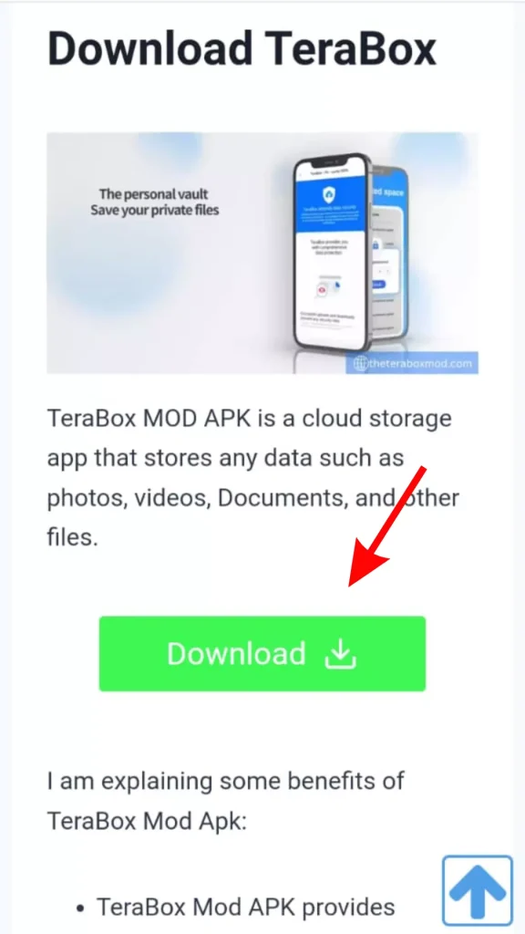 Terabox Mod APK Latest Version Screenshot. 