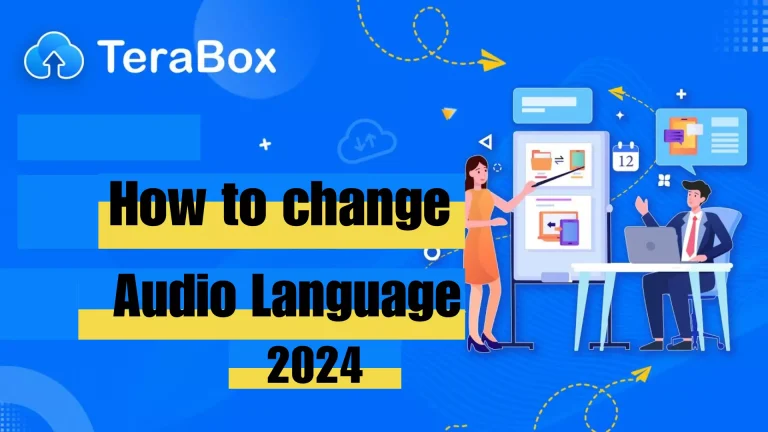 How to Change Audio Language in Terabox? The easy way in 2024